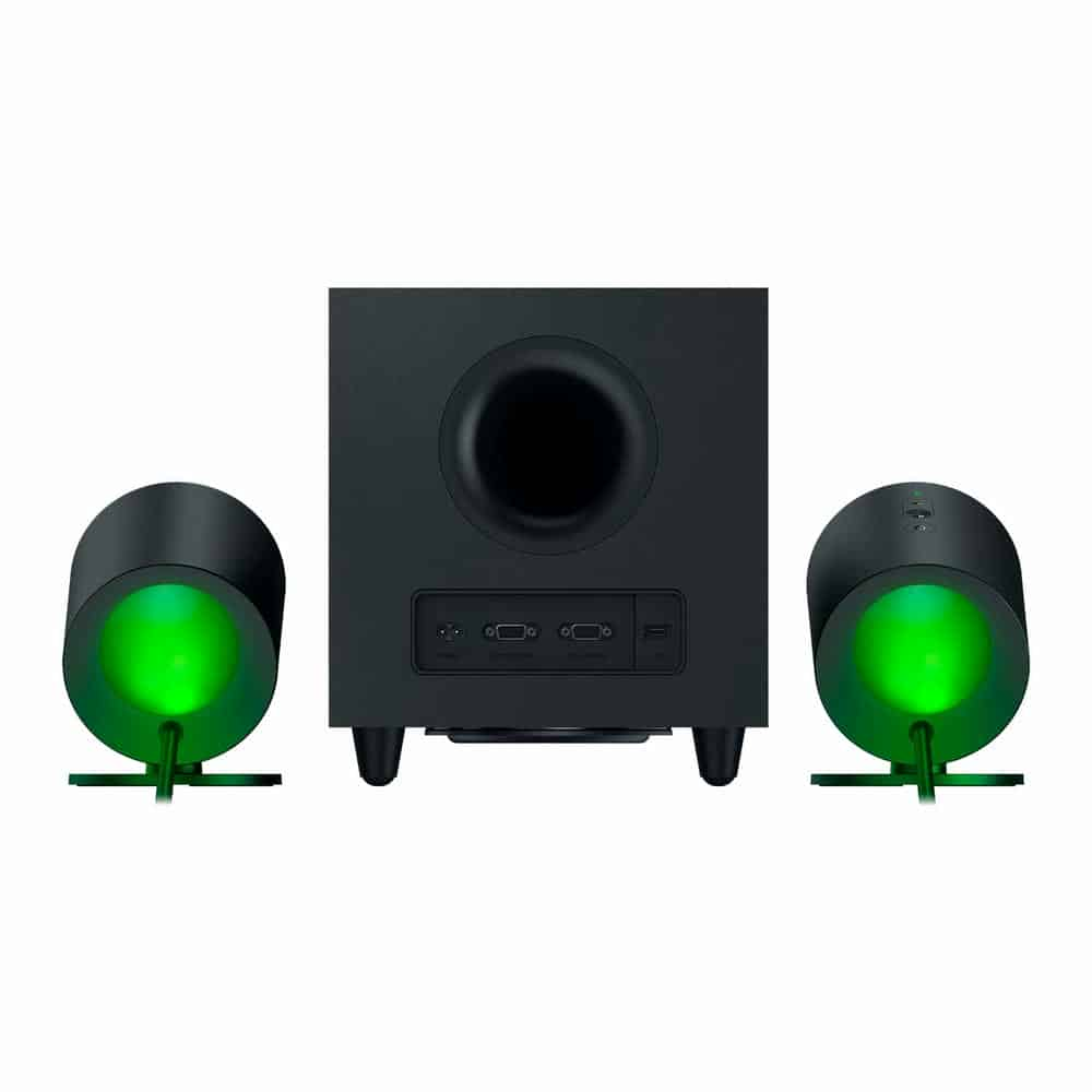 (image for) Razer Nommo V2 Desktop Stereo Gaming Speakers RGB with Subwoofer USB/Bluetooth